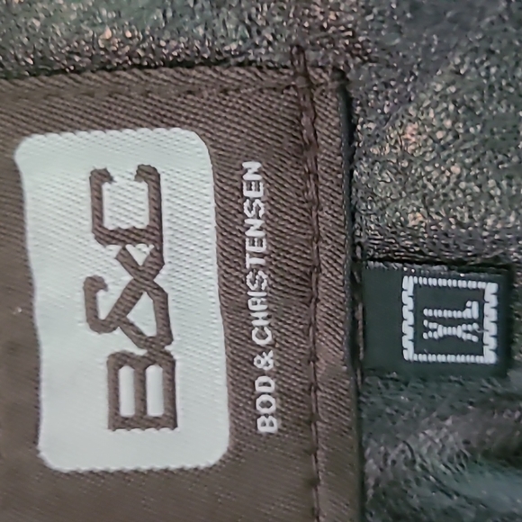 3/4 Length long Winter  genuine leather         jacket. - Picture 11 of 14